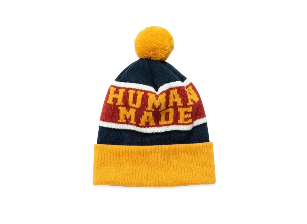 HUMAN MADE HM POP BEANIE "Yellow"