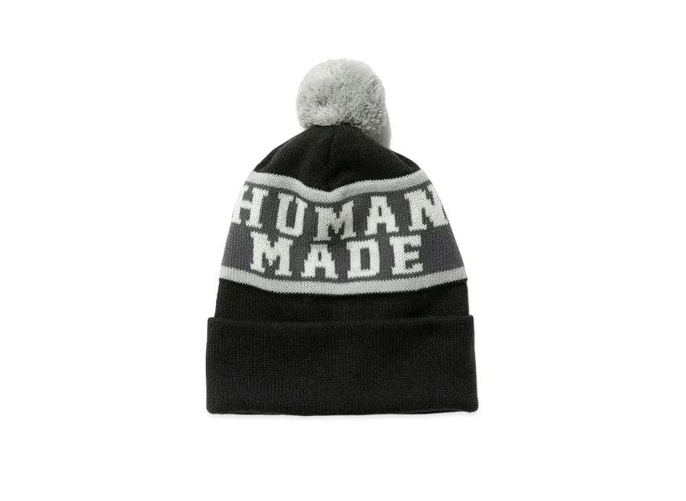 HUMAN MADE HM POP BEANIE "Charcoal"