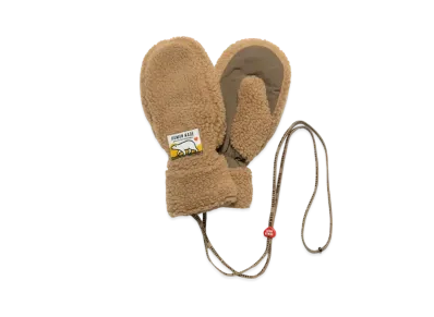 HUMAN MADE BOA FLEECE MITTEN "Beige"