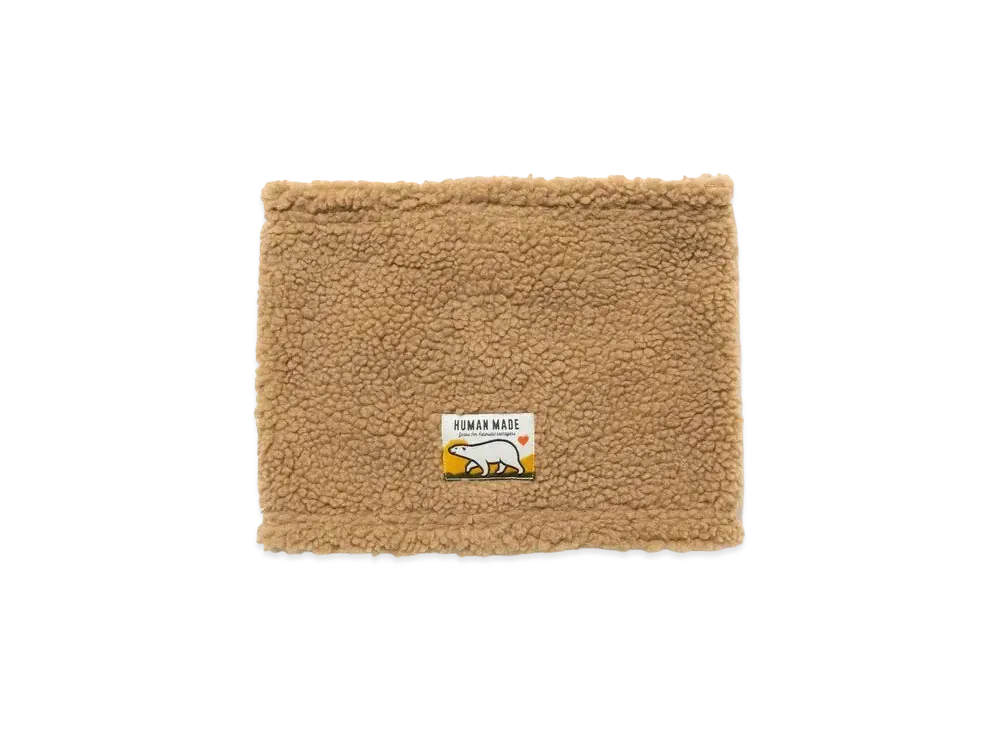 HUMAN MADE BOA FLEECE NECK WARMER "Beige"
