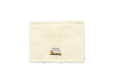 HUMAN MADE BOA FLEECE NECK WARMER "White"