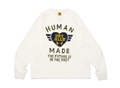 HUMAN MADE Graphic L/S T-Shirt "White"