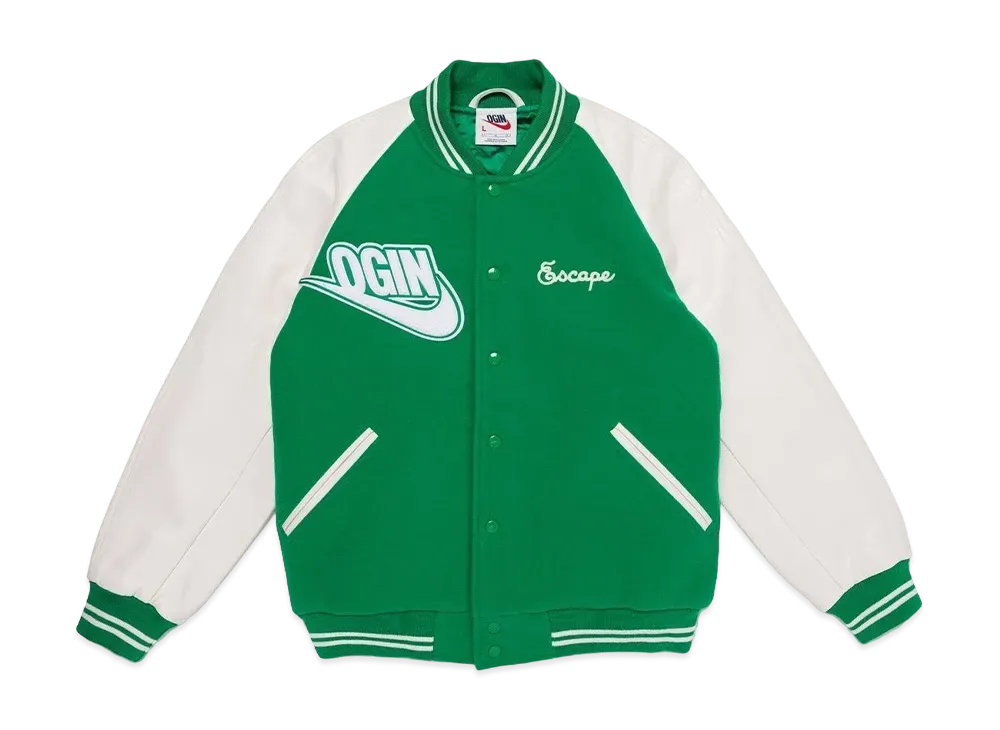 NIGO x Nike AS NRG Varsity Jacket "Green"(OGIN)