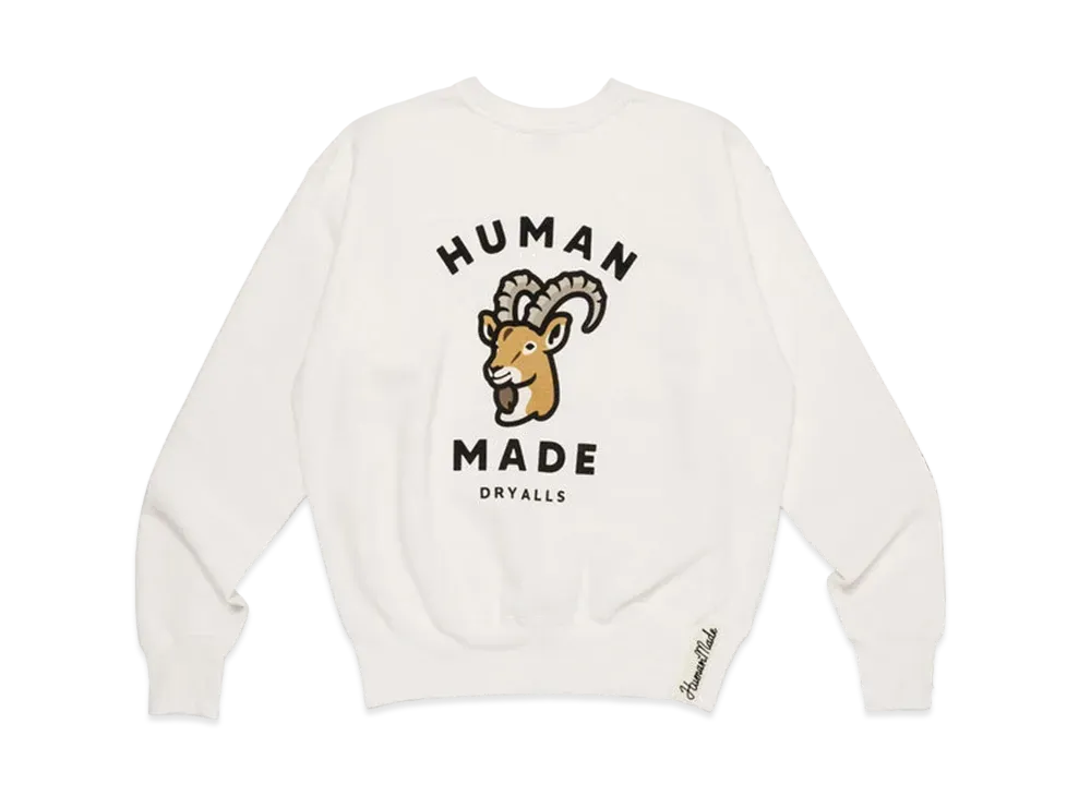 HUMAN MADE REPULSE BAY Tsuriami Sweatshirt "White"