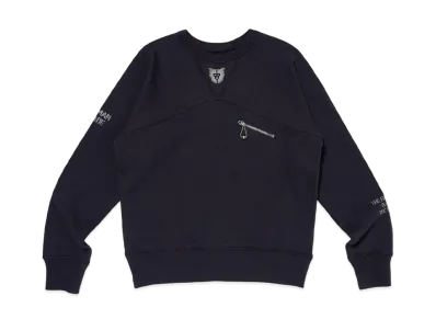 HUMAN MADE Crewneck Sweatshirt "Navy"