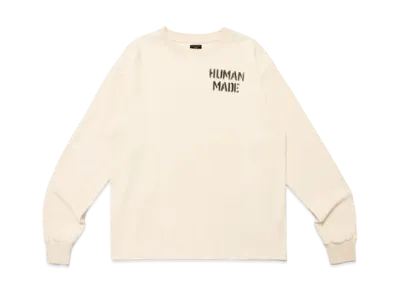HUMAN MADE Thermal L/S T-Shirt "White"