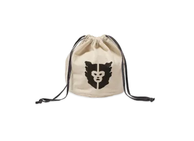 HUMAN MADE Drawstring Bag "White"