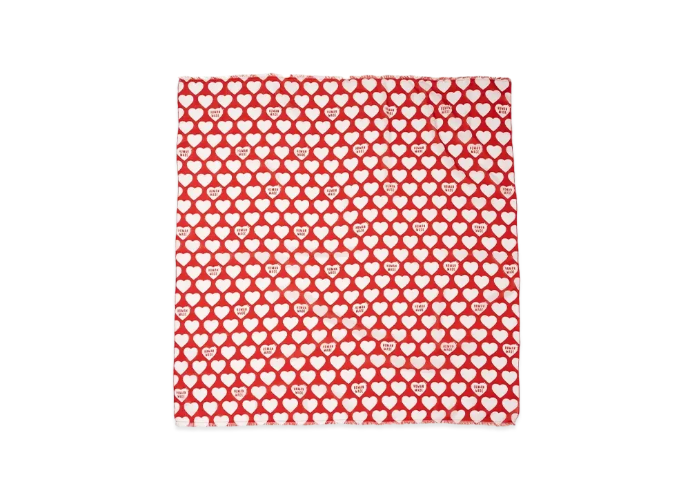 HUMAN MADE Heart Stole "Red"