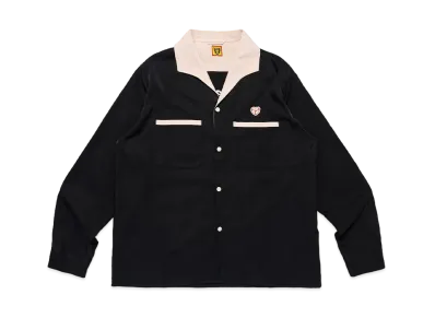 HUMAN MADE Open Collar Shirt #1 "Black"