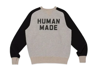 HUMAN MADE Colorblock Tsuriami Sweatshirt "Gray"