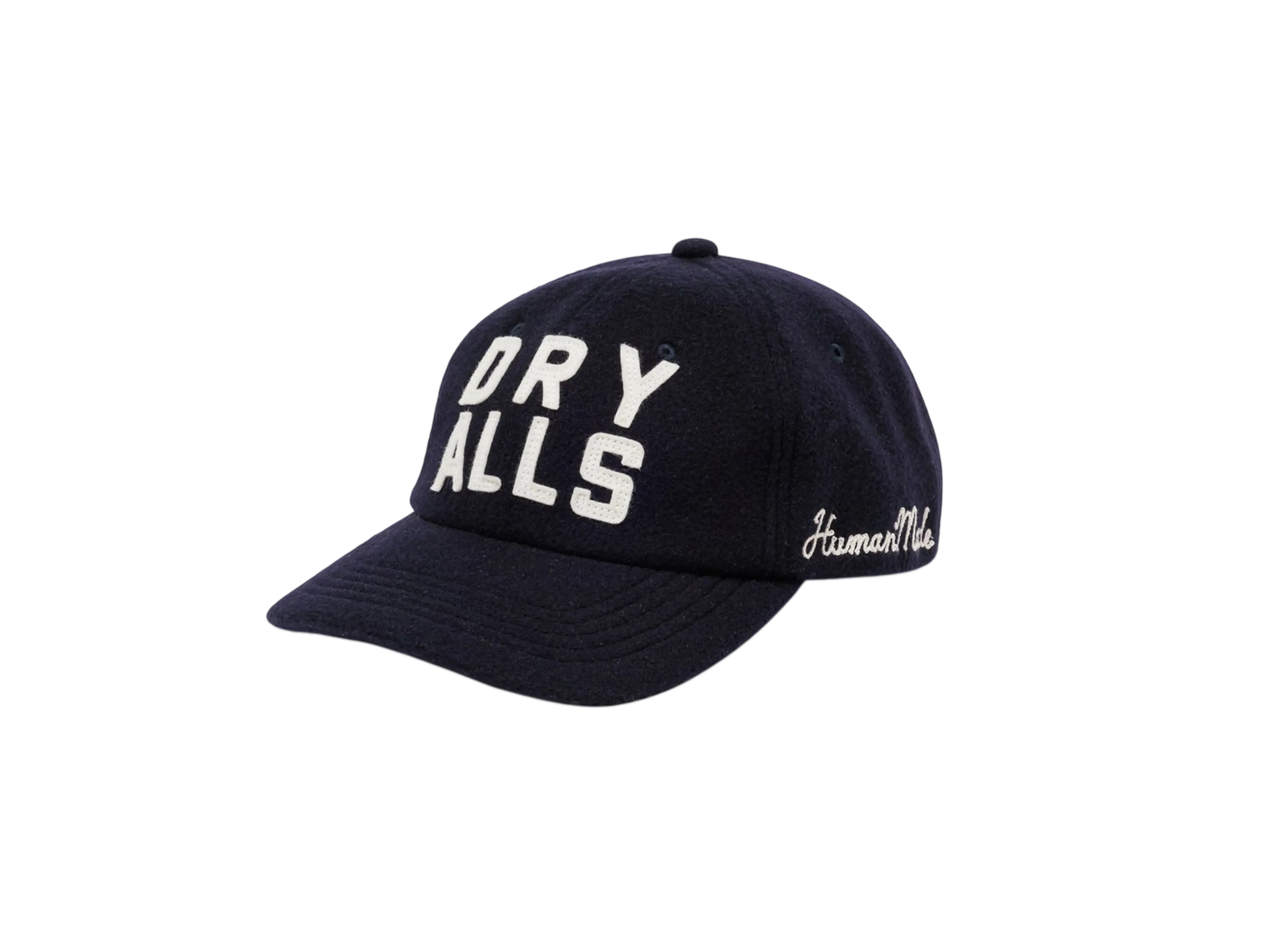 HUMAN MADE 6Panel Wool Cap "Navy"
