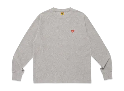 HUMAN MADE Raglan Sleeve L/S T-Shirt "Gray"