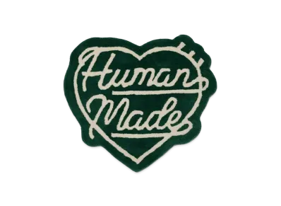 HUMAN MADE Heart Rug Medium "Green" HM28GD074