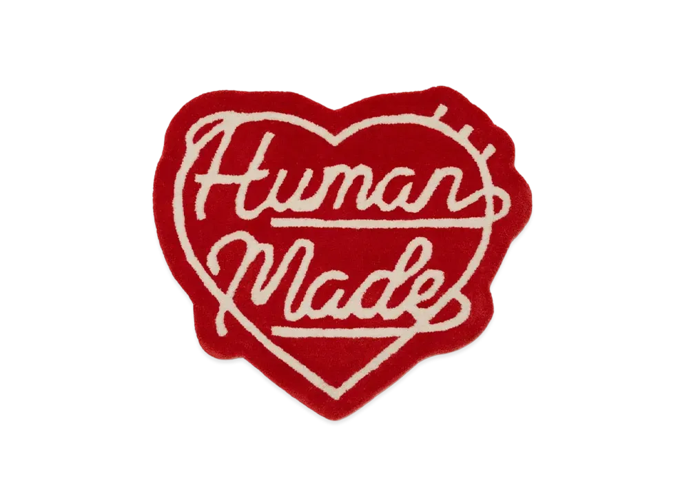 HUMAN MADE Heart Rug Medium "Red" HM28GD074