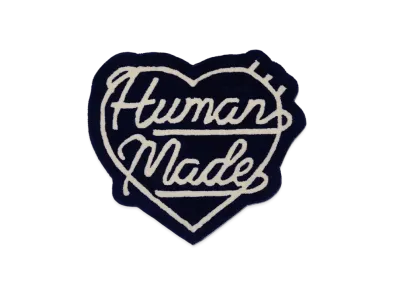 HUMAN MADE Heart Rug Medium "Navy" HM28GD074