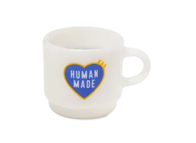 HUMAN MADE Glass Mug "White"
