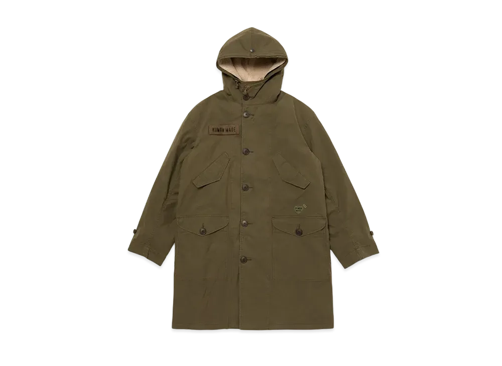 HUMAN MADE Military Coat "Olive Drab"