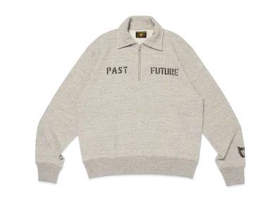 HUMAN MADE Half-Zip Sweatshirt "Gray"