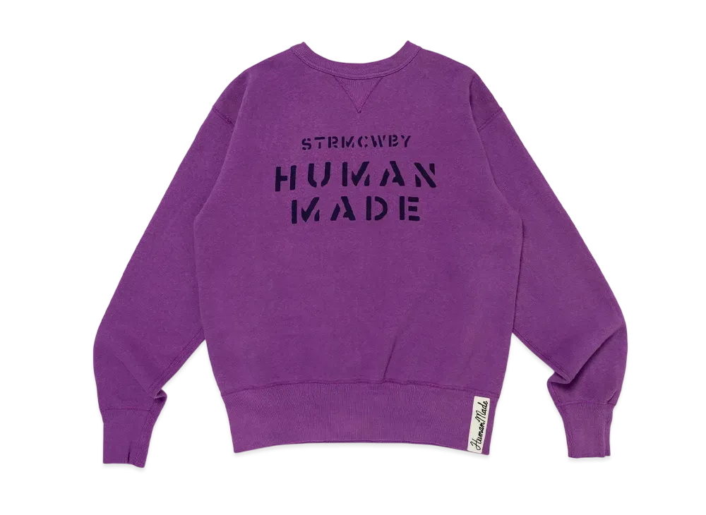 HUMAN MADE Tsuriami Sweatshirt "Purple"