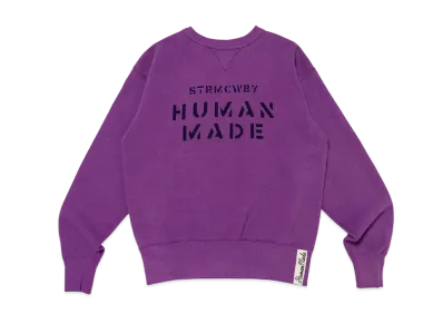 HUMAN MADE Tsuriami Sweatshirt "Purple"