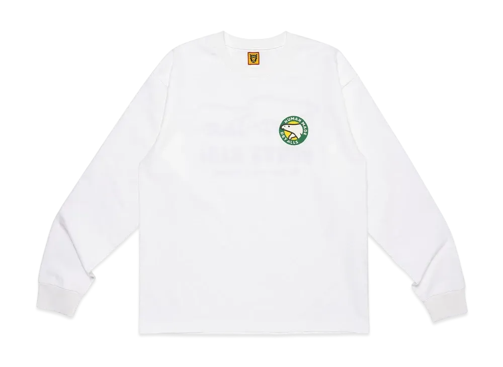 HUMAN MADE Graphic L/S T-Shirt "White"