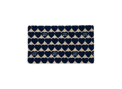 HUMAN MADE Heart Fleece Blanket "Blue"