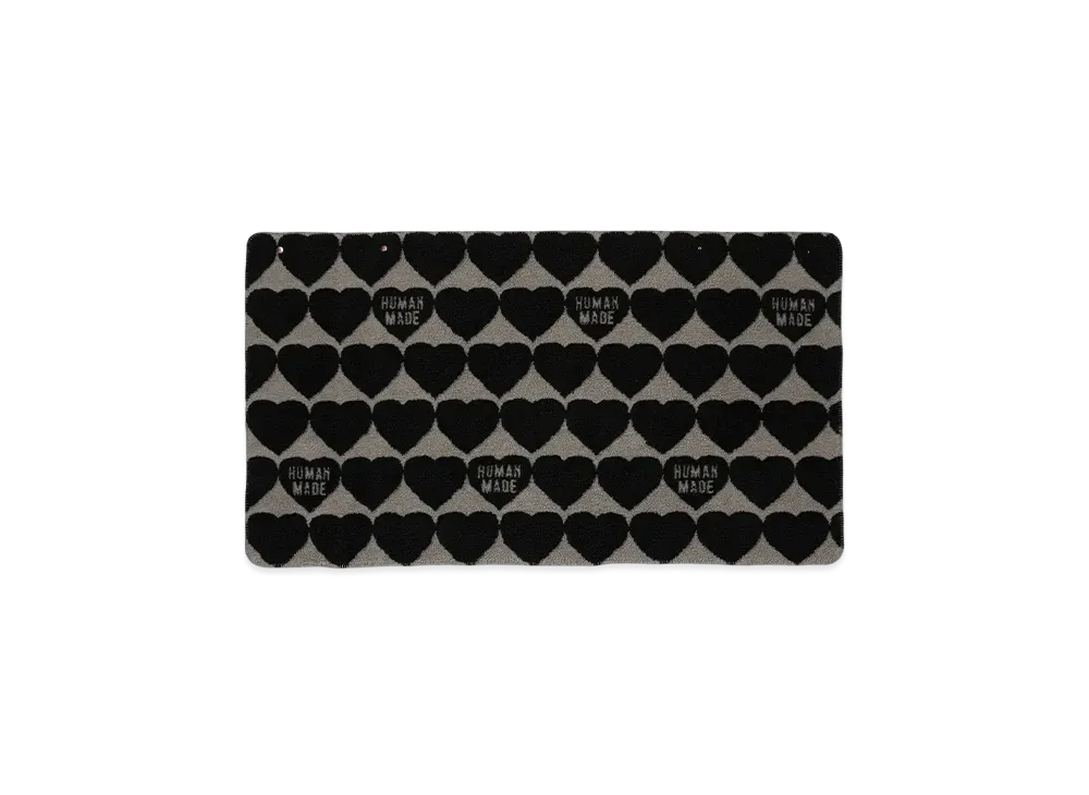 HUMAN MADE Heart Fleece Blanket "Black"