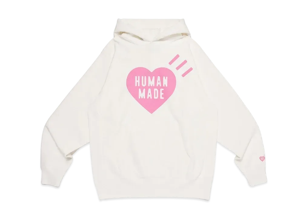 HUMAN MADE Heart Heavyweight Hoodie Harajuku / Pink 
