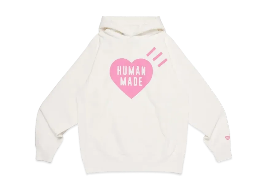 HUMAN MADE Heart Heavyweight Hoodie Harajuku / Pink HUMAN MADE Heart Heavyweight Hoodie Harajuku / Pink