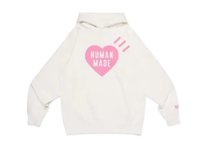 HUMAN MADE Heart Heavyweight Hoodie Harajuku / Pink "White"