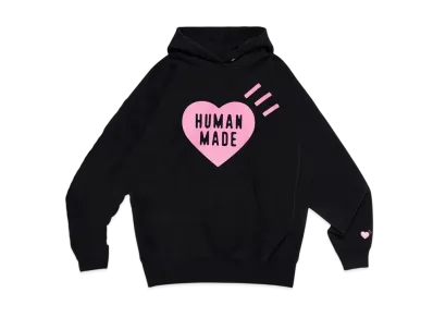 HUMAN MADE Heart Heavyweight Hoodie Harajuku / Pink "Black"