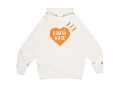 HUMAN MADE Heart Heavyweight Hoodie Shibuya Parco / Orange "White"