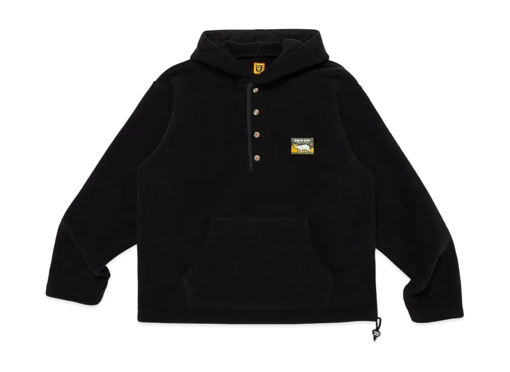 HUMAN MADE Fleece Hoodie "Black"