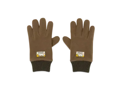HUMAN MADE Fleece Gloves "Olive Drab"