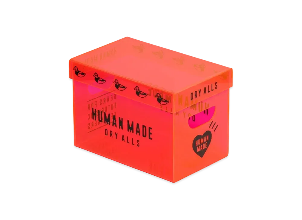 HUMAN MADE Acrylic File Box Small "Pink"