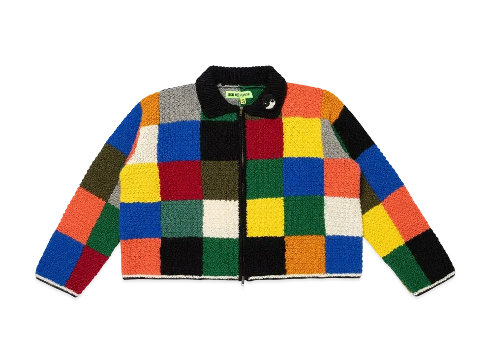 カクタスプラントフリーマーケット CPFM パズル ジップ セーター "ブラック" (※HUMAN MADEとのコラボレーションではありません)