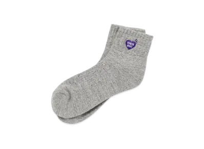 HUMAN MADE Pile Short Socks "Gray"