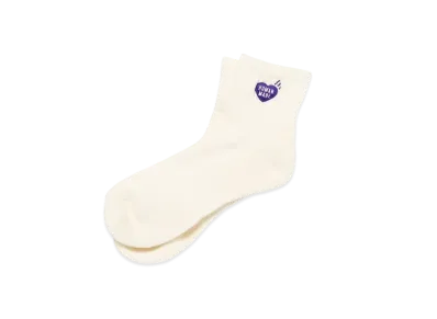 HUMAN MADE Pile Short Socks "White"
