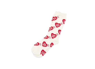 HUMAN MADE Heart Socks "Red"
