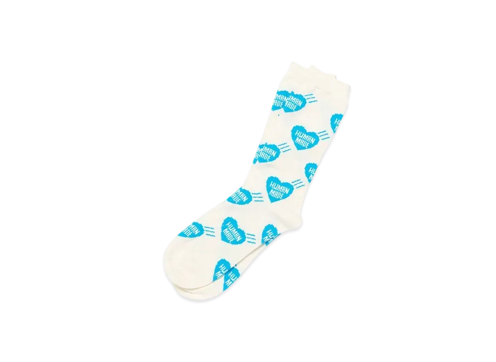 HUMAN MADE Heart Socks "Blue"