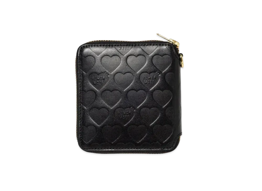 Human Made Leather Zip Wallet Black新品未開封 HUMAN MADE Leather Zip Wallet 