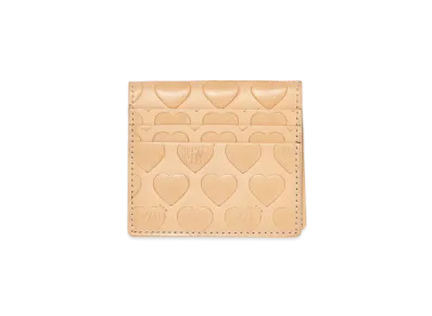 HUMAN MADE Leather Compact Wallet "Beige"