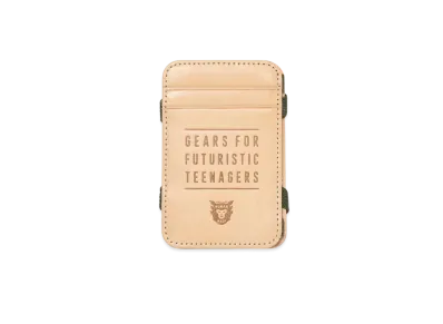 HUMAN MADE Leather Card Case "Beige"