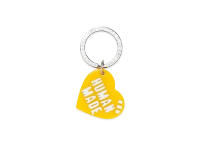HUMAN MADE Heart Keyring "Yellow"
