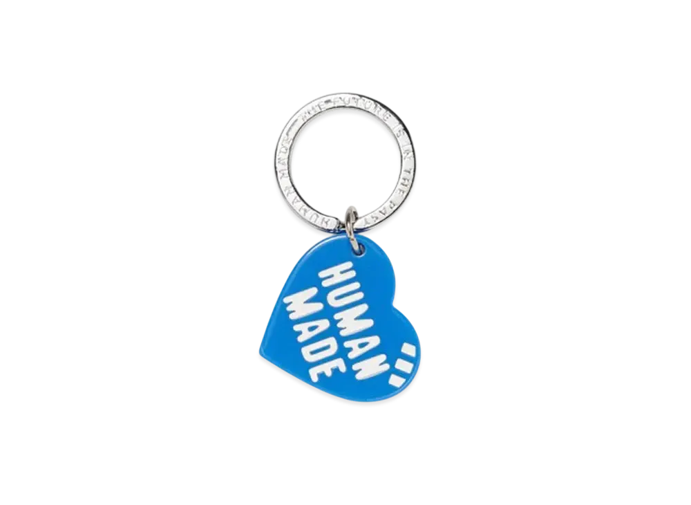 HUMAN MADE Heart Keyring "Blue"