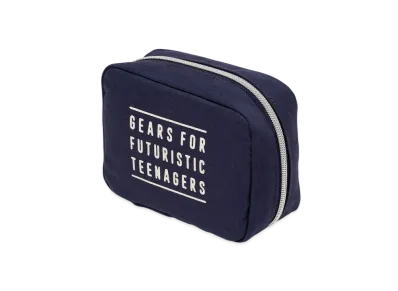 HUMAN MADE Heart Charm Pouch "Navy"