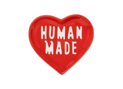 HUMAN MADE Heart Ceramics Tray "Red" HM28GD104