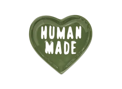 HUMAN MADE Heart Ceramics Tray "Green"