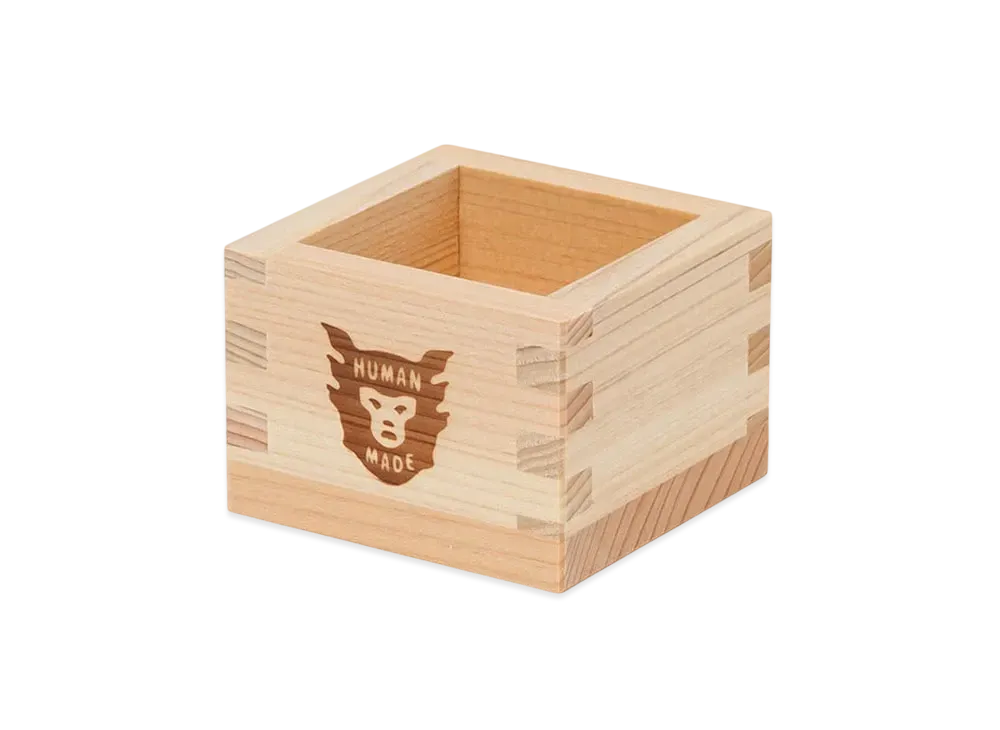 HUMAN MADE Square Wooden Cup 54Ml "Beige"