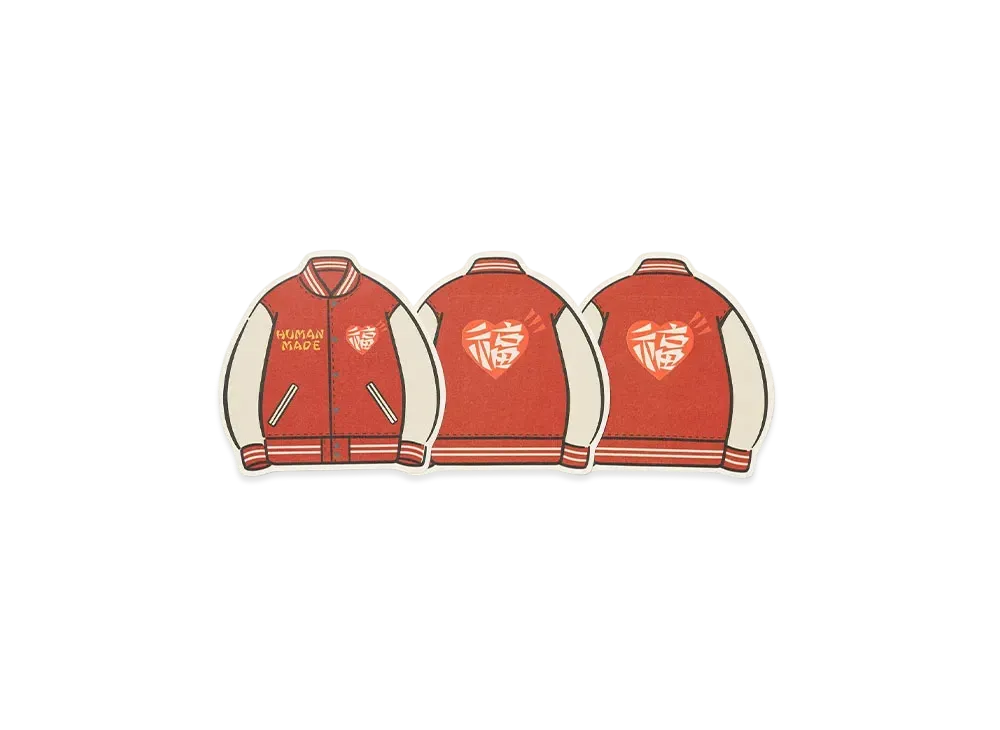 HUMAN MADE Pochibukuro(3P) "Red"